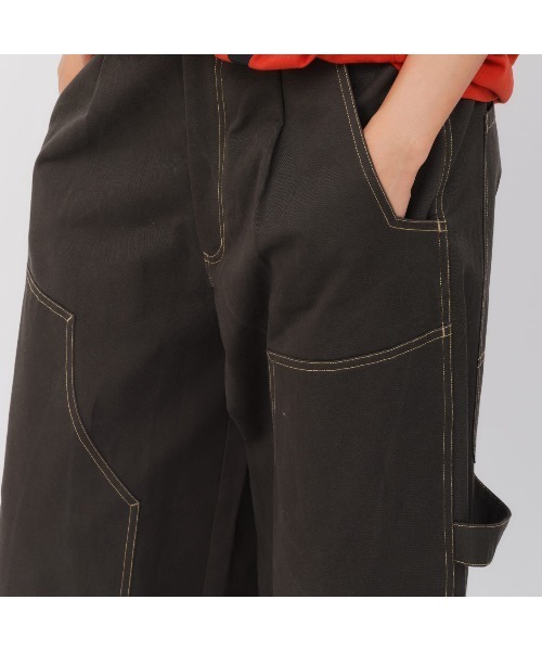 atmos pink(アトモスピンク)の「atmos pink Super Baggy Chino Pants / アトモス ピンク スーパー バギー チノパンツ(その他パンツ・レディース・ベージュ/ブラック/カーキ・M/S)」の14枚目の写真