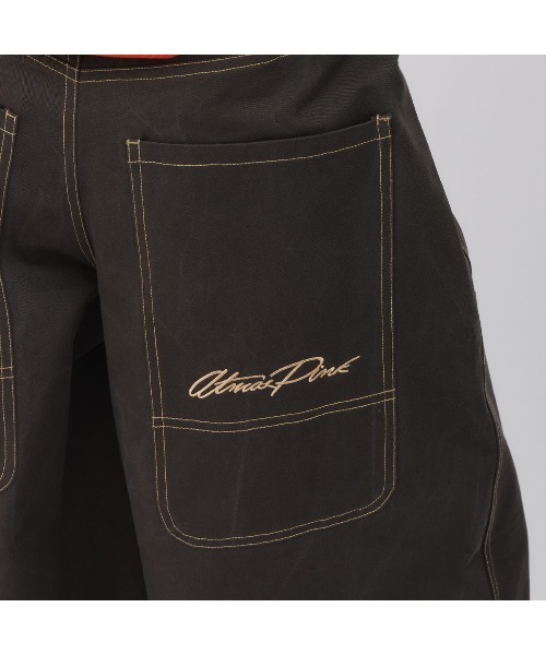 atmos pink(アトモスピンク)の「atmos pink Super Baggy Chino Pants / アトモス ピンク スーパー バギー チノパンツ(その他パンツ・レディース・ベージュ/ブラック/カーキ・M/S)」の18枚目の写真