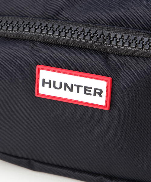 HUNTER(ハンター)の「HUNTER(ハンター)ナイロン クロスボディ(ボディバッグ/ウエストポーチ・レディース・ホワイト/ブラック・F)」の9枚目の写真