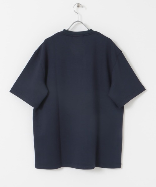 SENSE OF PLACE by URBAN RESEARCH(センスオブプレイスバイアーバンリサーチ)の「『一部WEB限定カラー』『ユニセックス』シシュウダンボールポンチショートスリーブTシャツ(Tシャツ/カットソー・メンズ・ネイビー/ホワイト系その他/ライトグレー/ブラック/ライトベージュ/チャコールグレー/ホワイト/ブルー系その他/ブルー/ブラウン・MEDIUM/LARGE)」の15枚目の写真