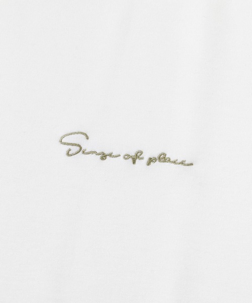 SENSE OF PLACE by URBAN RESEARCH(センスオブプレイスバイアーバンリサーチ)の「『一部WEB限定カラー』『ユニセックス』シシュウダンボールポンチショートスリーブTシャツ(Tシャツ/カットソー・メンズ・ネイビー/ホワイト系その他/ライトグレー/ブラック/ライトベージュ/チャコールグレー/ホワイト/ブルー系その他/ブルー/ブラウン・MEDIUM/LARGE)」の18枚目の写真