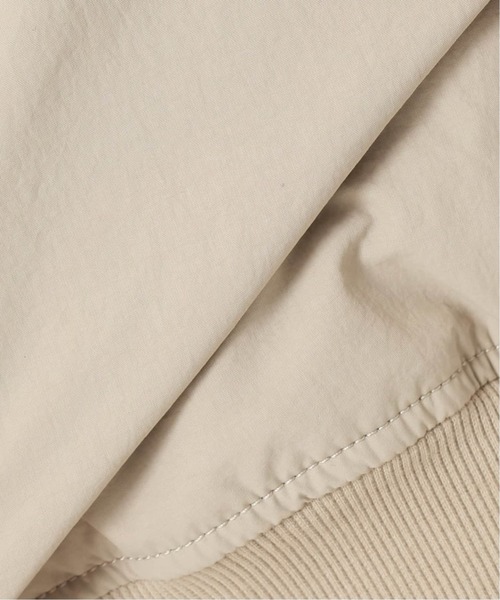 レリューム ウォッシャブルナイロンタッサーMA-1 ベージュ JOURNAL STANDARD relume（ジャーナルスタンダード レリューム