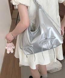 リボンジップデザイン2WAYバッグ/ショルダー＆リュック