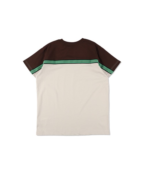 WIND AND SEA（ウィンダンシー）の「Switched Border S/S Tee（Tシャツ/カットソー・メンズ・ネイビー/チャコール/ブラウン・XL/M/L）」の11枚目の写真