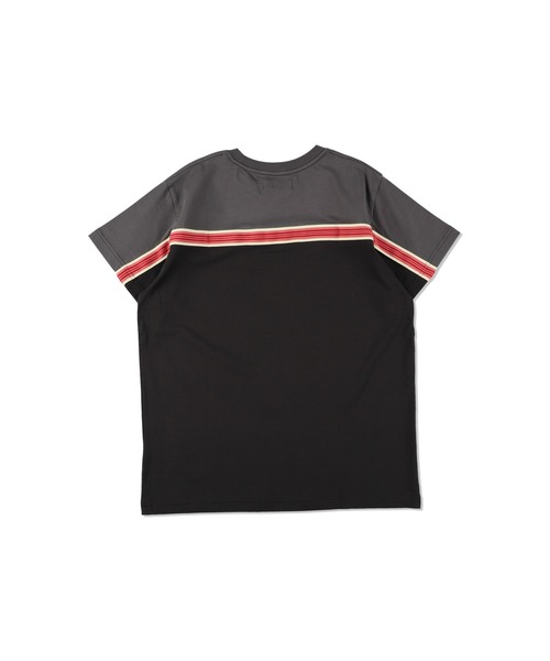 WIND AND SEA（ウィンダンシー）の「Switched Border S/S Tee（Tシャツ/カットソー・メンズ・ネイビー/チャコール/ブラウン・XL/M/L）」の8枚目の写真