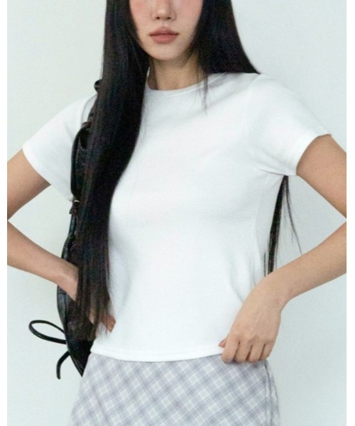 3.3 Field Trip （3.3フィールドトリップ）の「3.3 Field Trip／タッチＴシャツ（Tシャツ/カットソー・レディース・グレー/アイボリー/ライトブルー・FREE）」の2枚目の写真