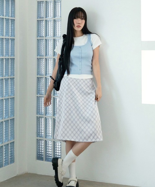 3.3 Field Trip （3.3フィールドトリップ）の「3.3 Field Trip／タッチＴシャツ（Tシャツ/カットソー・レディース・グレー/アイボリー/ライトブルー・FREE）」の22枚目の写真