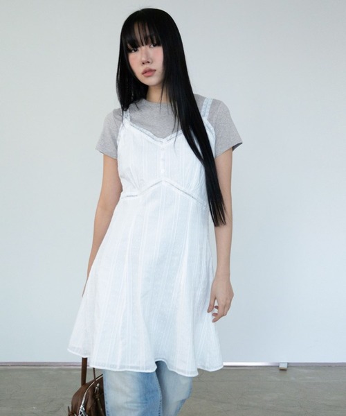 3.3 Field Trip （3.3フィールドトリップ）の「3.3 Field Trip／タッチＴシャツ（Tシャツ/カットソー・レディース・グレー/アイボリー/ライトブルー・FREE）」の16枚目の写真