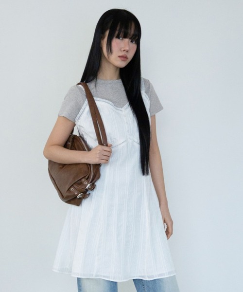 3.3 Field Trip （3.3フィールドトリップ）の「3.3 Field Trip／タッチＴシャツ（Tシャツ/カットソー・レディース・グレー/アイボリー/ライトブルー・FREE）」の17枚目の写真