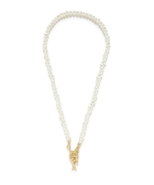 Mila Owen(ミラオーウェン)の「アルファベットチャームパールチョーカー(ネックレス・レディース・R/K/M/A/H・FREE)」の6枚目の写真