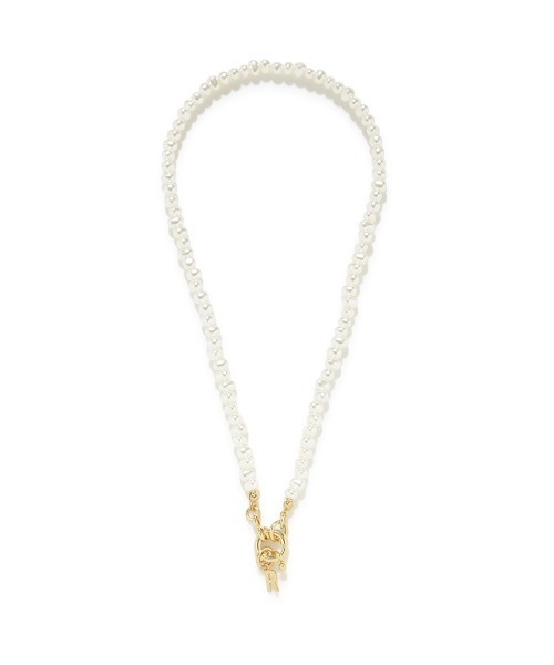 Mila Owen(ミラオーウェン)の「アルファベットチャームパールチョーカー(ネックレス・レディース・R/K/M/A/H・FREE)」の11枚目の写真