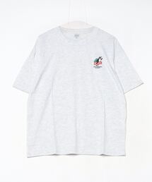 ワンポイント刺繍 ワイドTシャツ 吸水速乾 UVカット