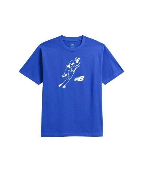 Kinetics(キネティクス)の「New Balance Shohei Always On Logo Kids T-Shirt(ニューバランス 大谷翔平 オールウェイズオンロゴ キッズTシャツ)(Tシャツ/カットソー・キッズ・グレー系/ホワイト/ブルー系/ブラック・140/160/130/150/120)」の4枚目の写真