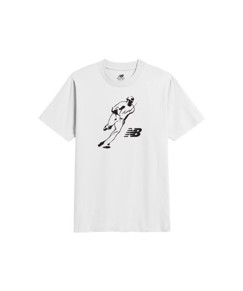 Kinetics(キネティクス)の「New Balance Shohei Always On Logo Kids T-Shirt(ニューバランス 大谷翔平 オールウェイズオンロゴ キッズTシャツ)(Tシャツ/カットソー・キッズ・グレー系/ホワイト/ブルー系/ブラック・140/160/130/150/120)」の1枚目の写真
