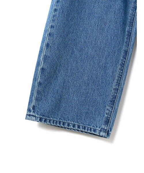 mizuiroind（ミズイロインド）の「mizuiro ind ストレートデニムパンツ（デニムパンツ・レディース・ライトブルー・2）」の14枚目の写真