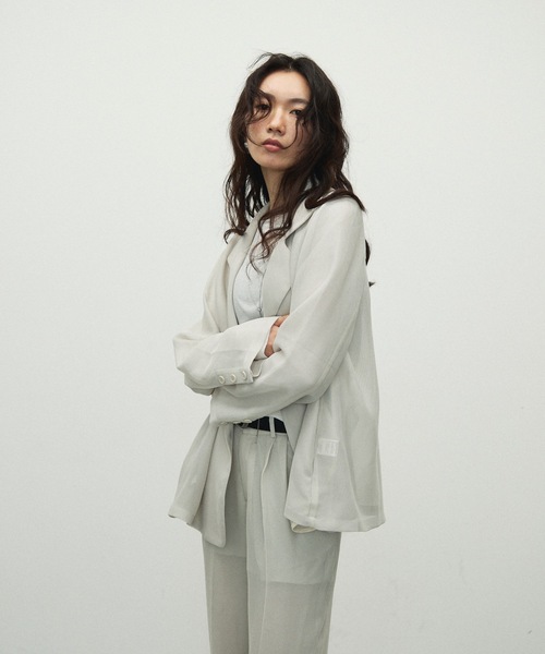 Sheer Layered Bijou Jacket シアージャケット