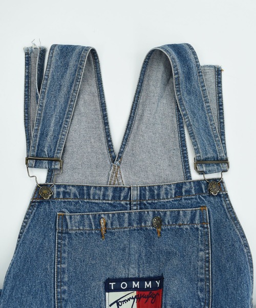 TOMMY HILFIGER（トミーヒルフィガー）の「【ヴィンテージ古着】90’s TOMMY HILFIGER オーバーオール（サロペット/オーバーオール・メンズ・ブルー・X-LARGE）」の3枚目の写真