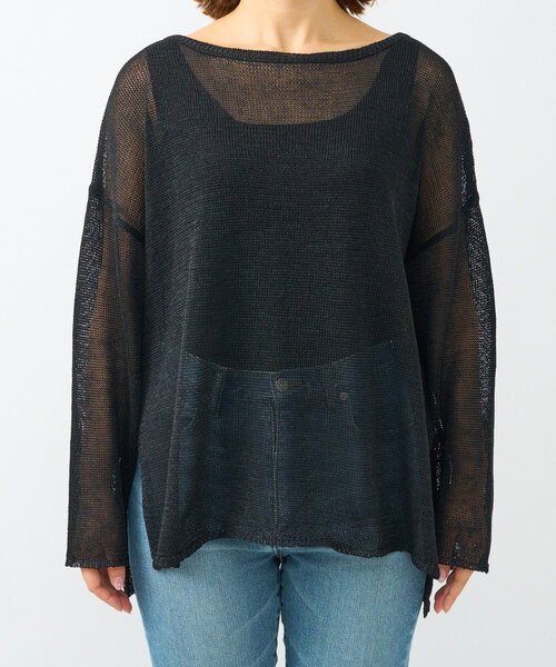 メランジルーズニット（ニット/セーター）｜RIVE DROITE（リヴドロワ