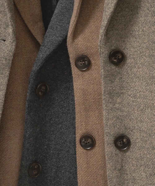 lawgy（ラウジー）の「tweed like mix tailored jacket / ツイード