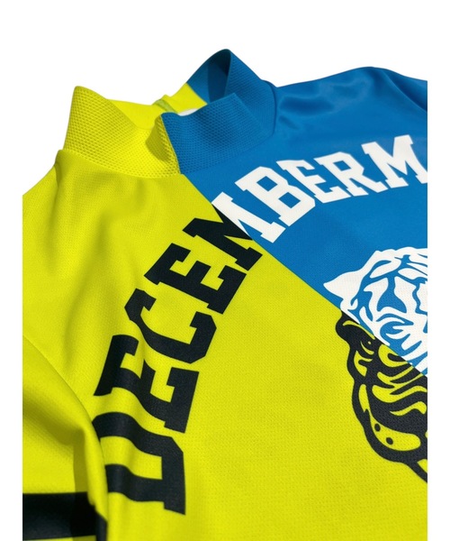 DECEMBERMAY(ディセンバーメイ)の「Lovers tiger bicolor mock neck shirt(Tシャツ/カットソー・レディース・ネイビー/ブルー/ブラック×ホワイト・MEDIUM/SMALL)」の13枚目の写真