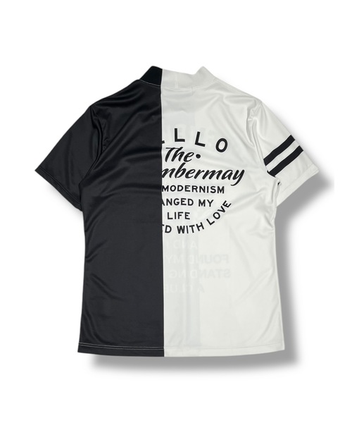 DECEMBERMAY(ディセンバーメイ)の「Lovers tiger bicolor mock neck shirt(Tシャツ/カットソー・レディース・ネイビー/ブルー/ブラック×ホワイト・MEDIUM/SMALL)」の17枚目の写真