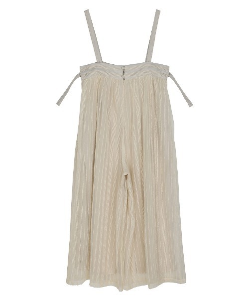 パンツ Ameri SHEER STRIPE SUSPENDER PANTS M AMERI SHEER STRIPE SUSPENDER PANTS カーキ - メルカリ