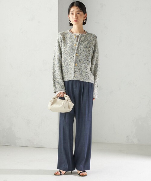 SHIPS（シップス）の「〈手洗い可能〉デニムライク 2タック ワイド