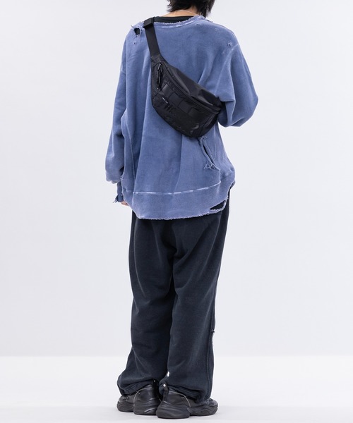 THRASHER（スラッシャー）の「【Y】〔THRASHER/スラッシャー〕キーフック付き ワンポイントロゴ ウエストバック（ボディバッグ/ウエストポーチ・メンズ・ホワイト/ダークグリーン/ブラック・FREE）」の22枚目の写真