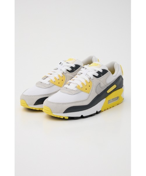 NIKE(ナイキ)の「エア マックス 90(スニーカー・レディース・ベージュ/イエロー・25cm/24cm/24.5cm)」の1枚目の写真