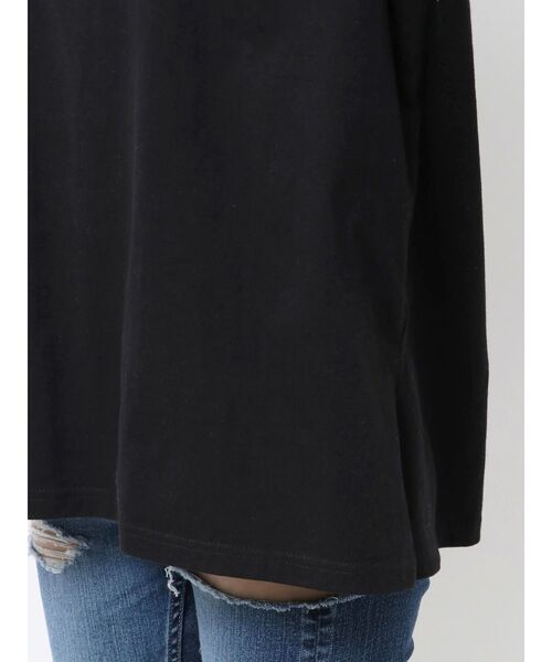 GYDA（ジェイダ）の「GAME HOLIC BUNNY BIG Tシャツ（Tシャツ/カットソー・レディース・オフホワイト/ブラック/スカイブルー/ライム・FREE）」の17枚目の写真