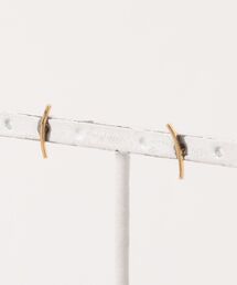 and it_（アンドイット）の「925SILVER カーブピアス（ピアス（両耳用））」