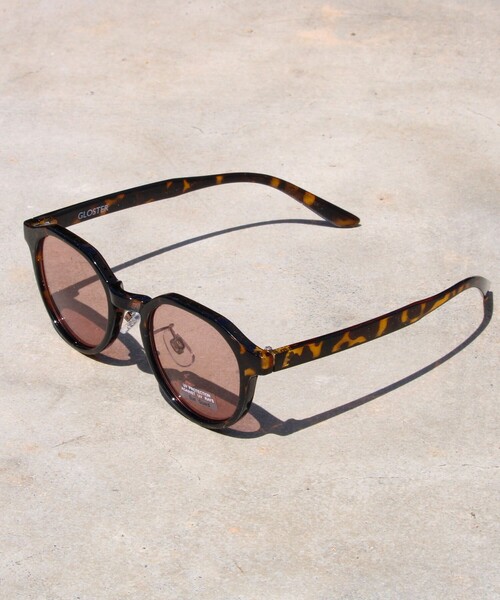 GLOSTER（グロスター）の「【GLOSTER/グロスター】クラウンパント セルフレーム カラーレンズサングラス（サングラス・メンズ・ブラウン/グレー/ブラウン系その他/キャメル/ベージュ/ダークグリーン/チャコールグレー/ロイヤルブルー・FREE）」の4枚目の写真