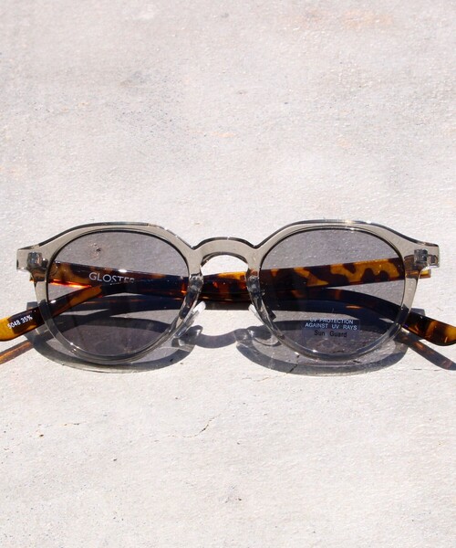 GLOSTER（グロスター）の「【GLOSTER/グロスター】クラウンパント セルフレーム カラーレンズサングラス（サングラス・メンズ・ブラウン/グレー/ブラウン系その他/キャメル/ベージュ/ダークグリーン/チャコールグレー/ロイヤルブルー・FREE）」の20枚目の写真