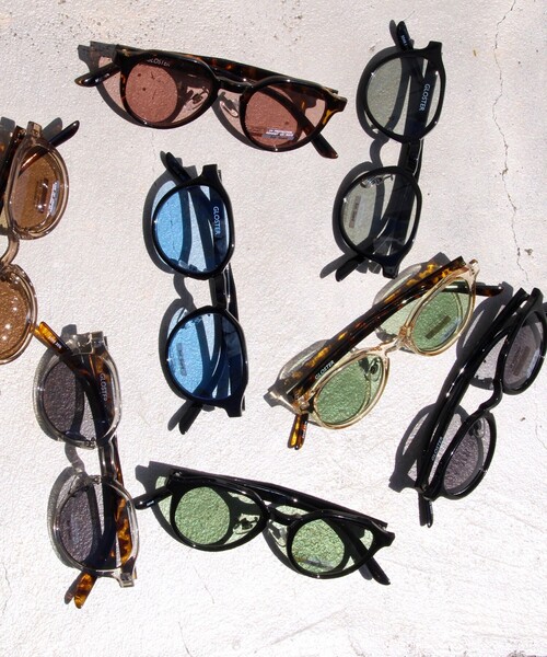 GLOSTER（グロスター）の「【GLOSTER/グロスター】クラウンパント セルフレーム カラーレンズサングラス（サングラス・メンズ・ブラウン/グレー/ブラウン系その他/キャメル/ベージュ/ダークグリーン/チャコールグレー/ロイヤルブルー・FREE）」の9枚目の写真