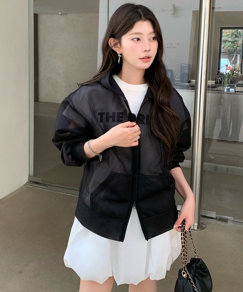 PGG 最新作◾️ポリエステルヤーンパーカー◾️ コールグレー PGG 最新作◾️ポリエステルヤーンパーカー◾️ コールグレー