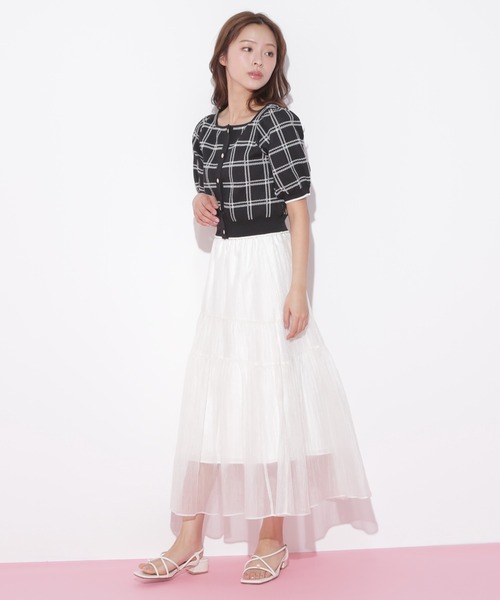 セール】◇シアーシャイニーボリュームスカート（スカート）｜JILL by