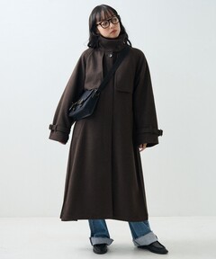 Super120's ライトメルトン ショートコート（ピーコート）｜EDITION