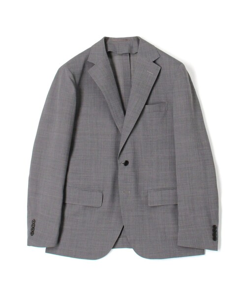 セール】Super120'sウールポリエステル シングルブレステッド2B