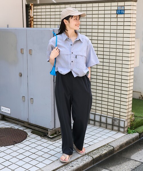ブラウス シャツ Foxfire × FREAK'S STORE/フォックスファイヤー 別注 オックス フィッシングポケットショートスリーブシャツ レ FREAK'S STORE ブラウス シャツ Foxfire × STORE/フォックス