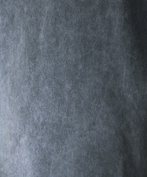 Adoon plain(アドーンプレーン)の「VINTAGE LIKE SHALLOW V-NECK DRAWCORD T-SHIRT / ビンテージライク浅VネックドローコードTシャツ(Tシャツ/カットソー・メンズ・グレー/ブラック/アイボリー・MEDIUM/LARGE)」の15枚目の写真