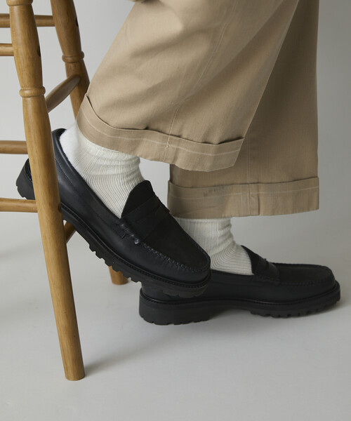 ghbass ツートンカラー ペニーローファー ラーソン G.H.BASS】LARSON WEEJUN HERITAGE ペニーローファー｜ABAHOUSE