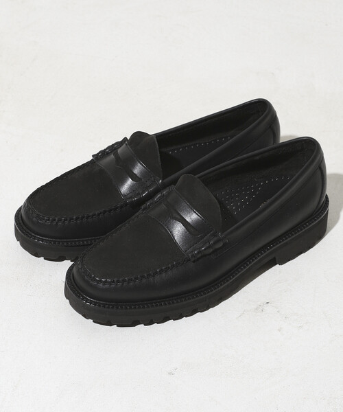 新品 ジーエイチバス ツートン ペニーローファー ローファー レザー G.H.BASS/ジーエイチバス 販路限定 Lug Larson Soft Penny