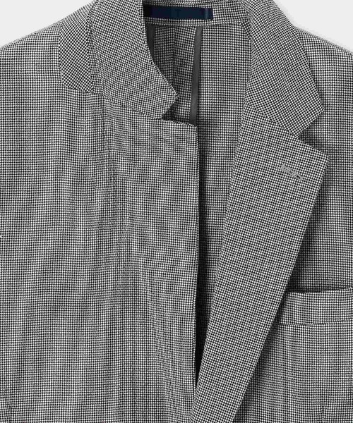 Paul Smith シアサッカー テーラードジャケット ウールシアサッカー シングル2B ジャケット（ネイビー