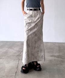 PAGEBOY | スモークプリントナロースカート(スカート)