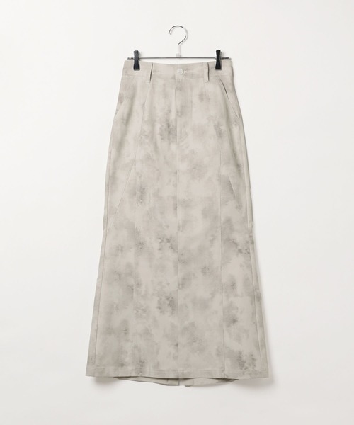 PAGEBOY（ページボーイ）の「スモークプリントナロースカート（スカート・レディース・チャコールグレー/ホワイト系その他4/ブラック・FREE）」の18枚目の写真