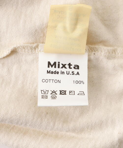 MIXTA(ミクスタ)の「MIXTA/ミクスタ CREW NECK TABBY Tシャツ(Tシャツ/カットソー・レディース・ナチュラル・S)」の14枚目の写真