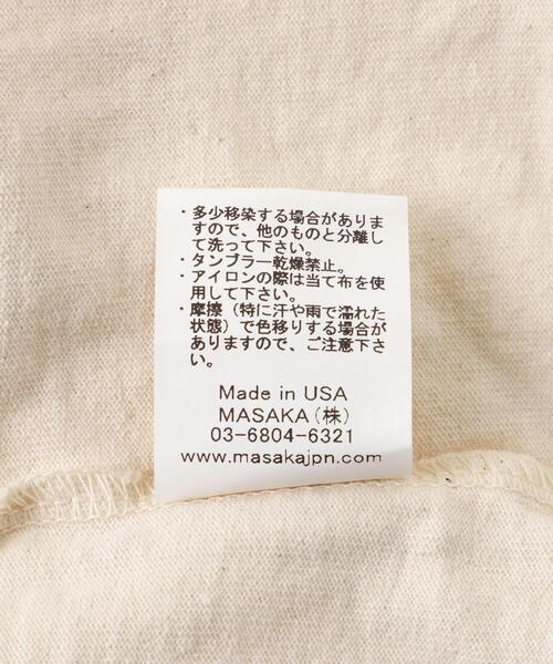 MIXTA(ミクスタ)の「MIXTA/ミクスタ CREW NECK TABBY Tシャツ(Tシャツ/カットソー・レディース・ナチュラル・S)」の15枚目の写真