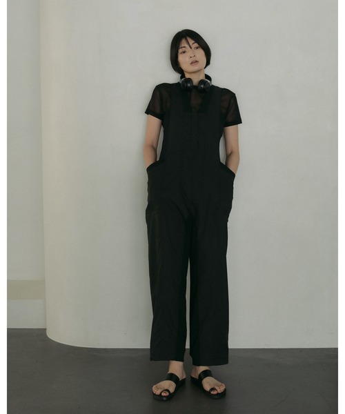 Sheer Tulle T-shirts（Tシャツ/カットソー）｜anuke