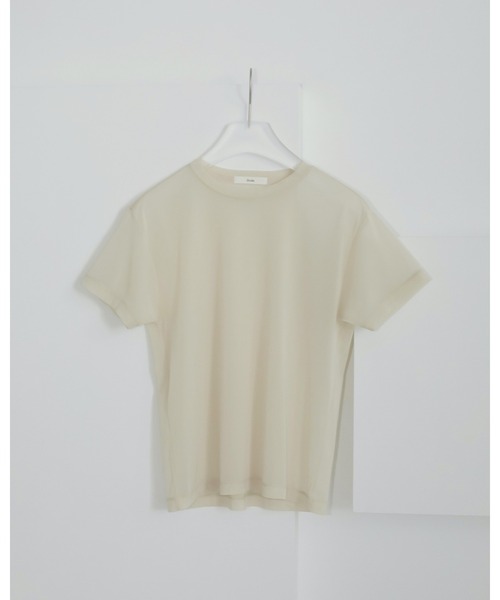 【新品】anuke Sheer Tulle T-shirts Sheer Tulle T-shirts（カットソー/Tシャツ）｜ànuke