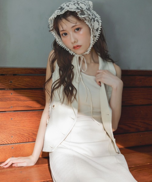キャミソール 「AKB48 千葉恵里さん着用」ツーウェイペプラムビスチェトップス 夏服 AKB48 千葉恵里さん着用】ツーウェイペプラムビスチェトップス